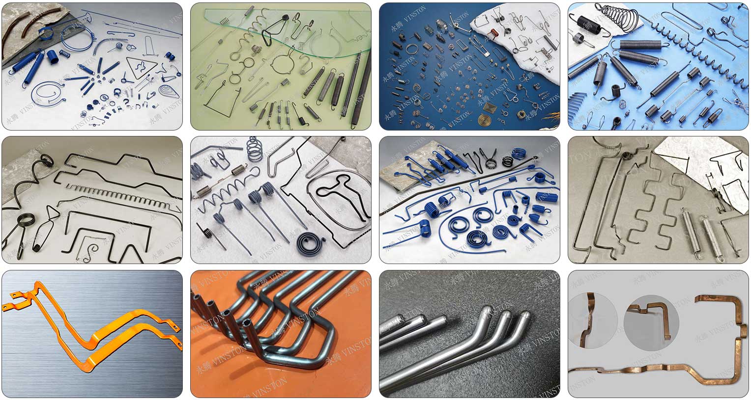 Spring machine samples