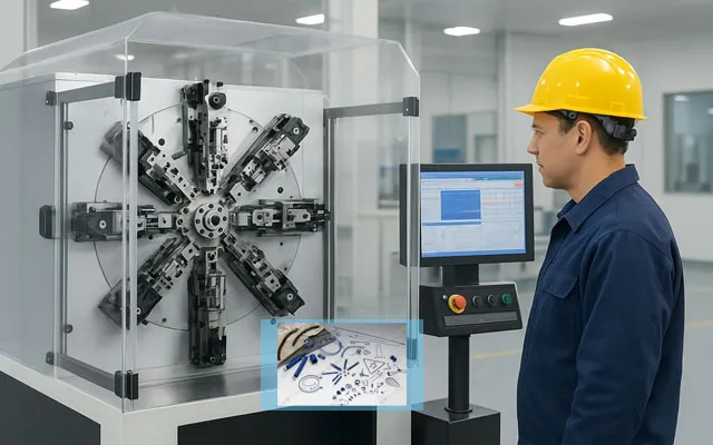 бескулачковая пружинная машина